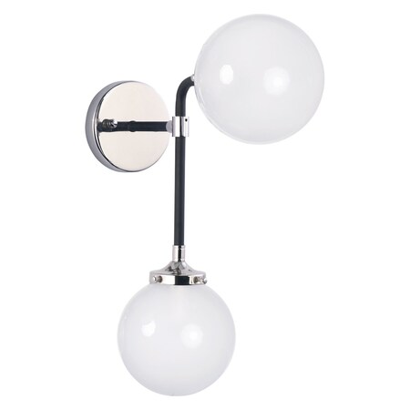 Maxim Atom-Wall Sconce 24722WTBKPN